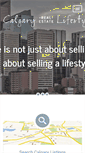 Mobile Screenshot of calgaryrealestatelifestyles.com